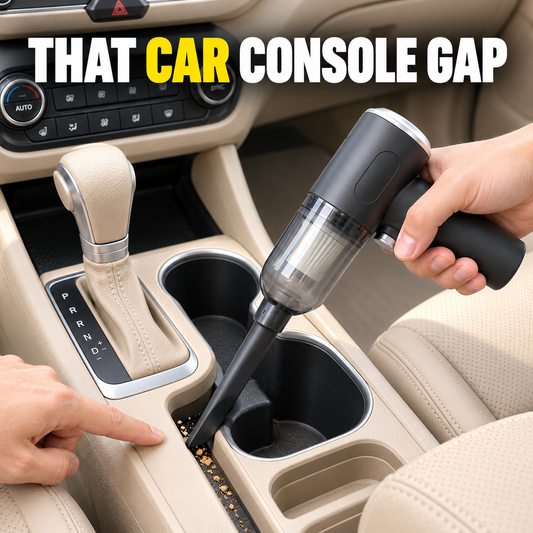 Handheld Portable Cordless 2 in 1 Rechargeable Vacuum and Blower with 3 Cleaning Attachments