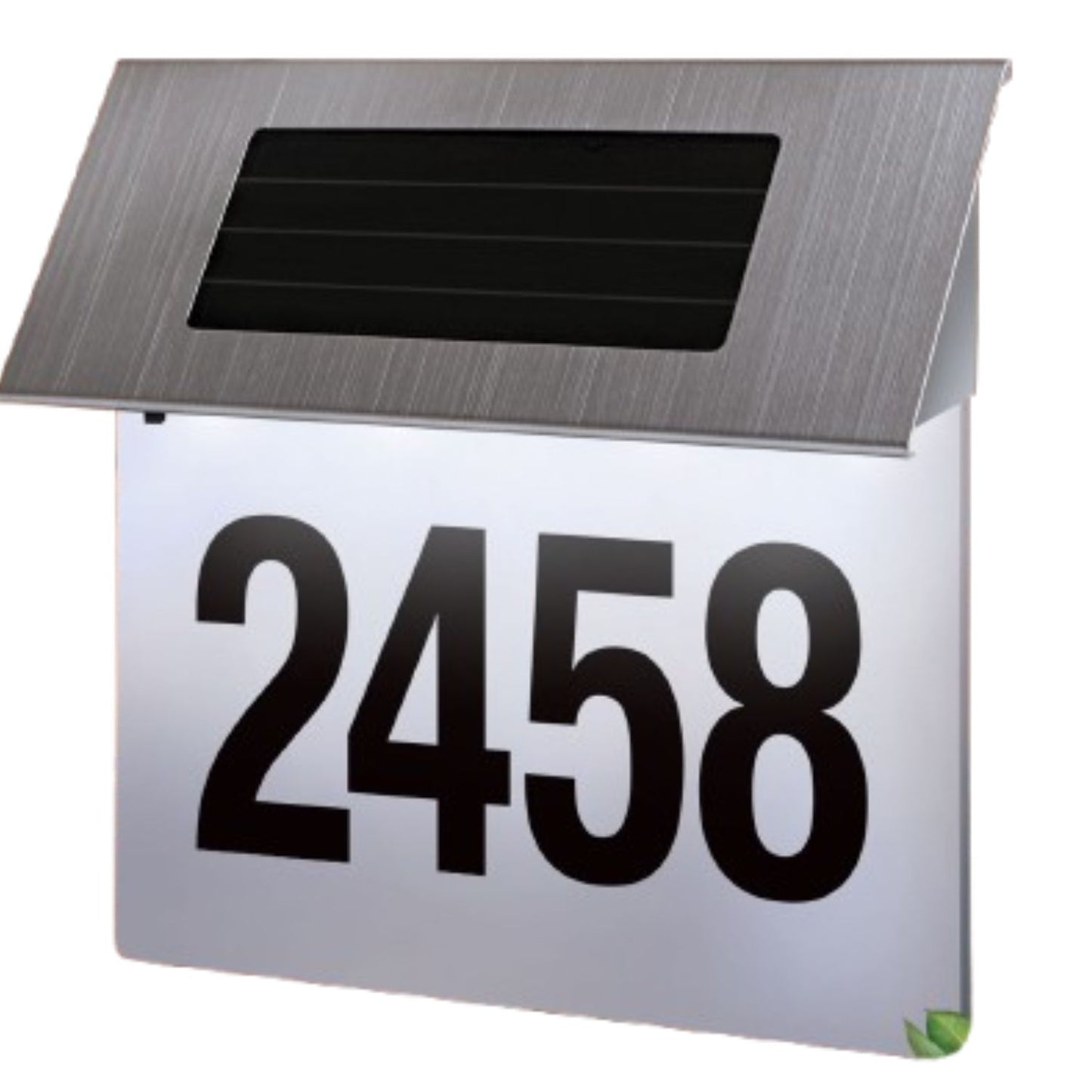 Light Up House Numbers – Solar Address Sign for Houses and Homes, LED House Number Sign, Includes Stick-On Address Numbers & Alphabets, Auto On/Off