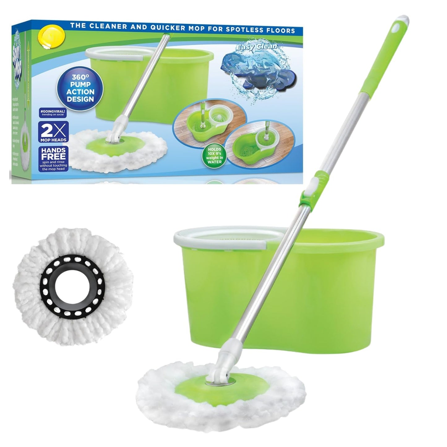 Spin Swift Spinning Mop For Hard Floors
