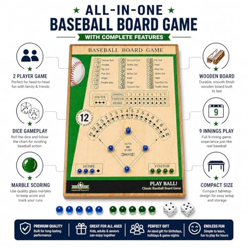 Play Ball Classic Baseball Board Game