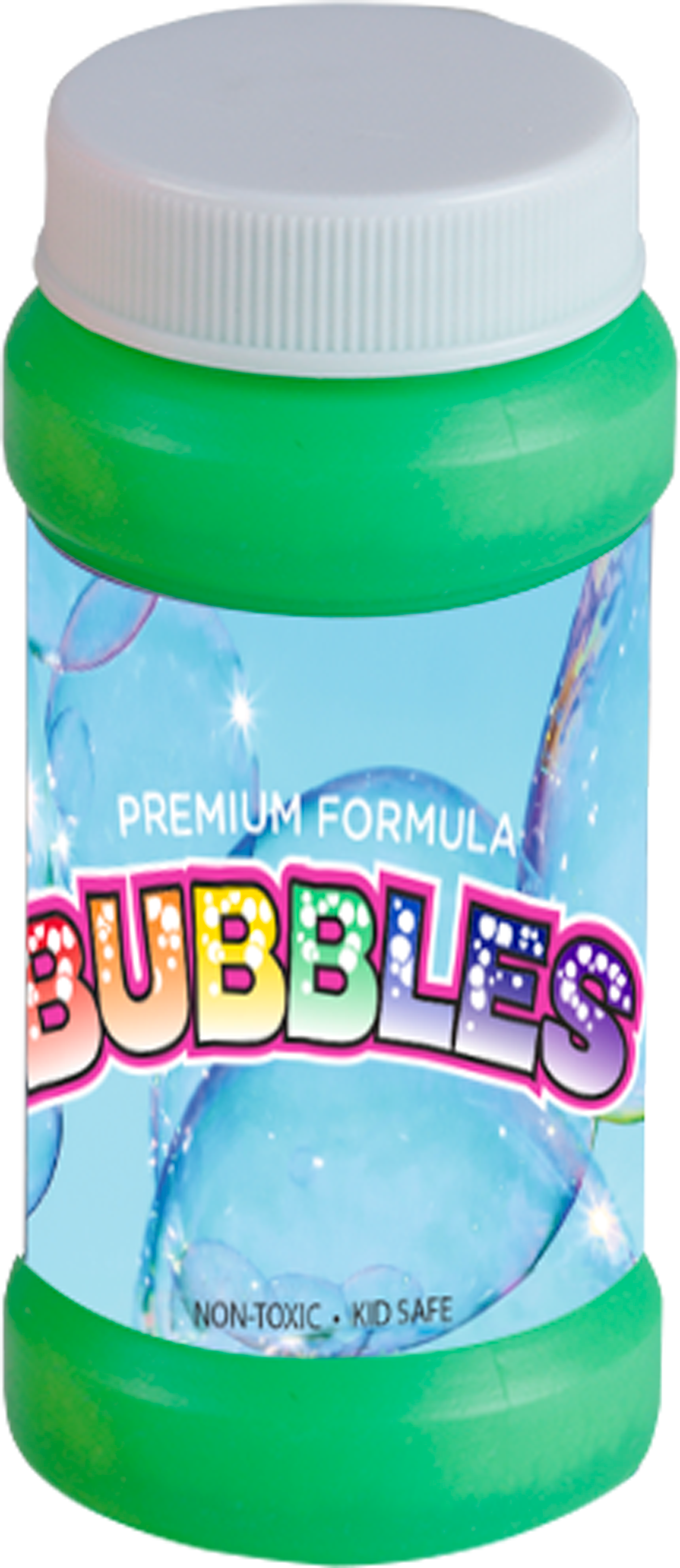 Colorful Bubble Blaster Shooter Toy with Dual Nozzles and Solution