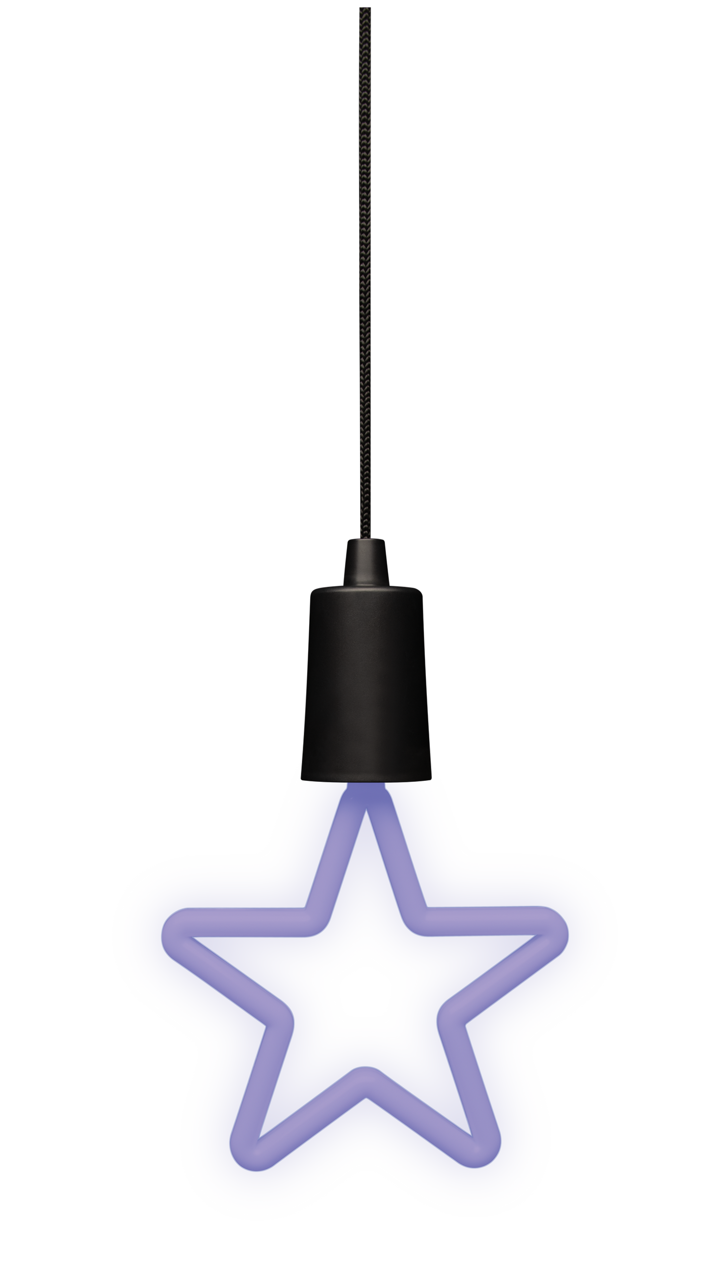 Hanging Rope Light - STAR DESIGN–Battery Powered Star Lights