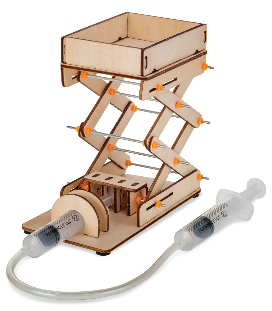 Diy Hydraulic Powered Wooden Sissor Lift Build Kit
