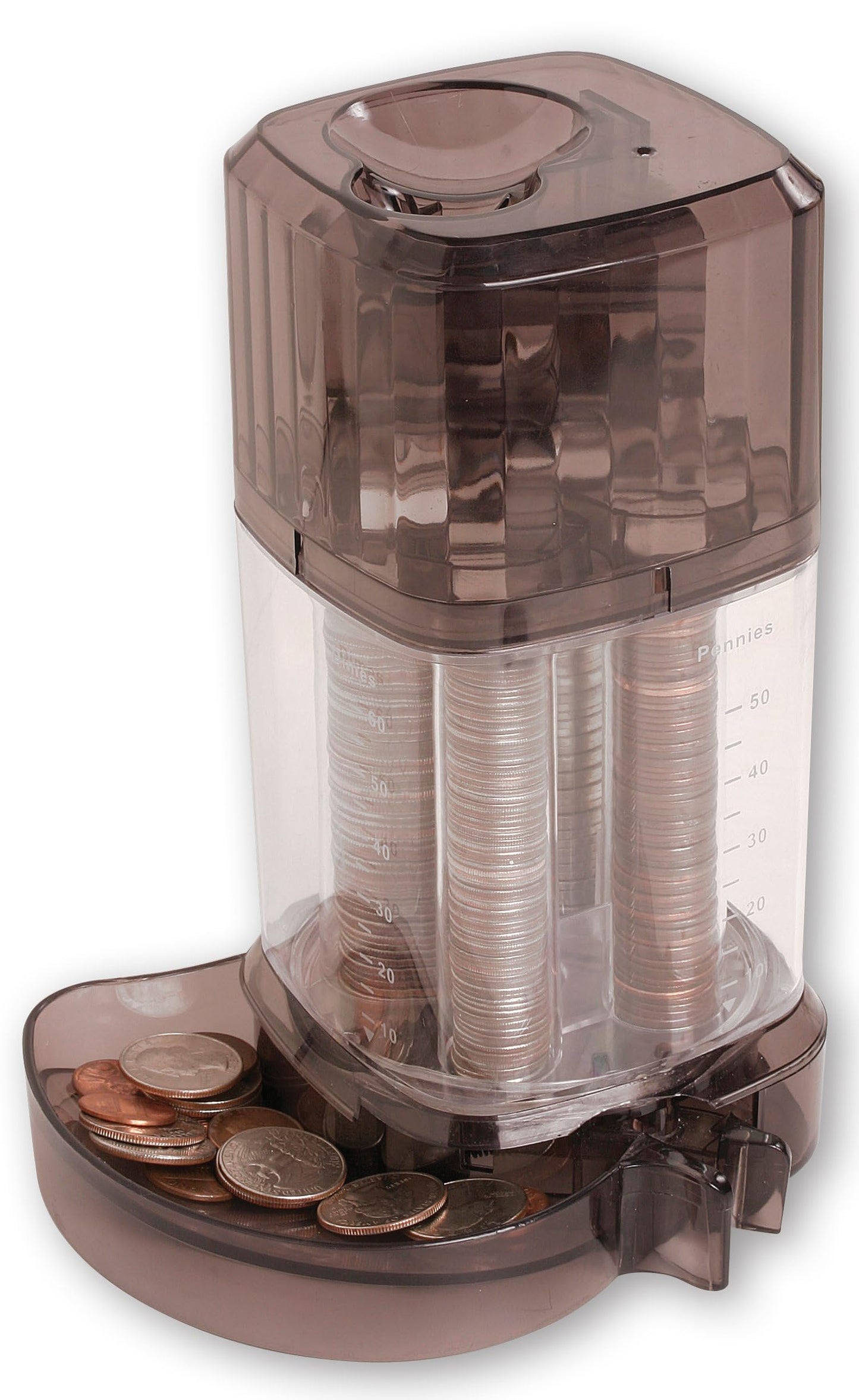 Automatic Coin Sorter Piggy Bank - Clear Standing Coin Bank, Piggy Bank for Kids