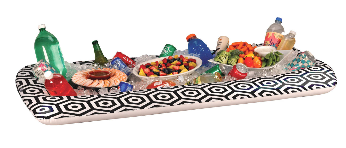 Inflatable Buffet Cooler Tray for Parties Food and Drink Ice Cooler