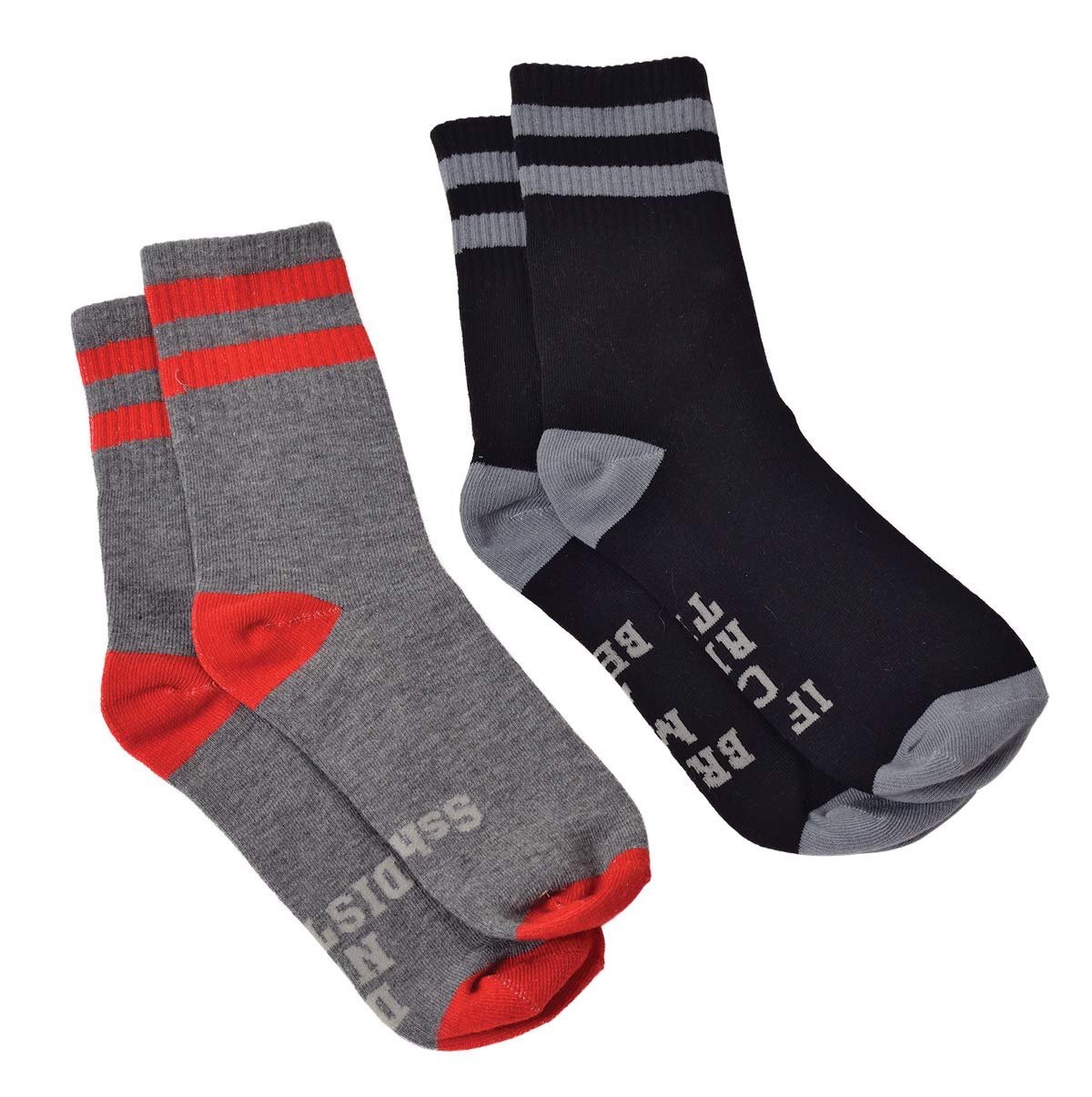 Fun Socks for Men - Two Pairs of Cozy and Funny If You Can Read This Socks