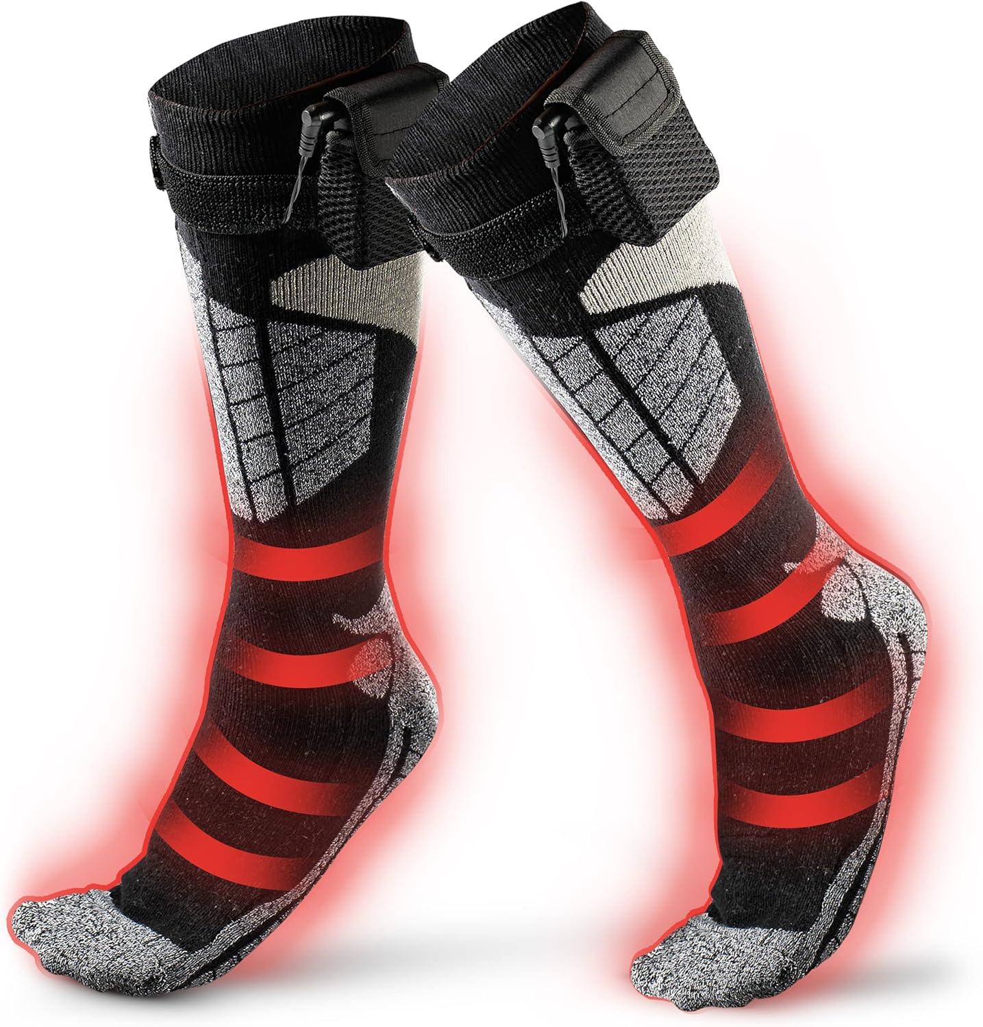 Heated Socks for Men and Women, Battery Powered Socks Heated for Men and Women to Keep You Warm All Day Heated Ski Socks Women Must Have for Winter