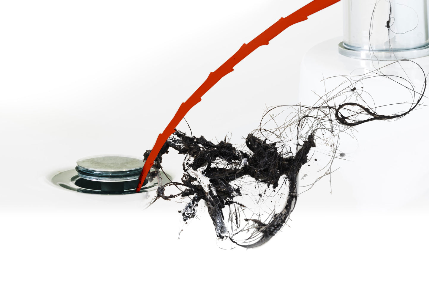 3-Pack Drain Cleaner Snakes – 20in Flexible Tools for Hair Removal