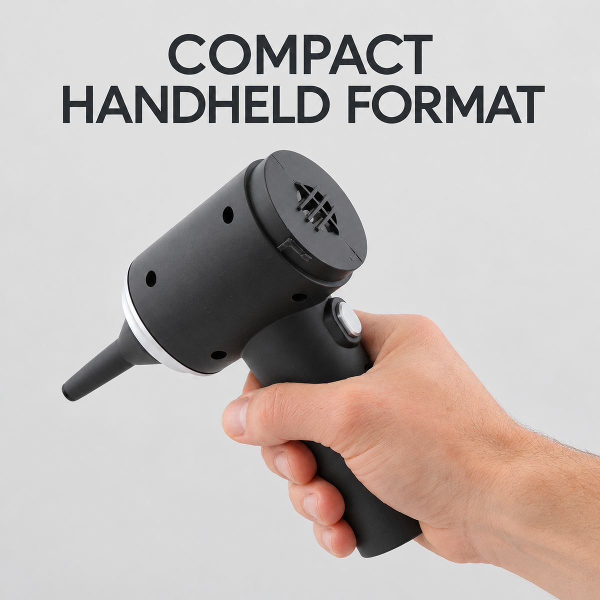 Handheld Portable Cordless 2 in 1 Rechargeable Vacuum and Blower with 3 Cleaning Attachments