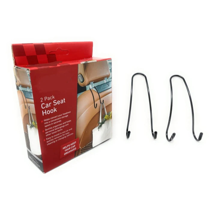 2 Pack Car Purse Headrest Hook and Car Seat Purse Holder - For Women
