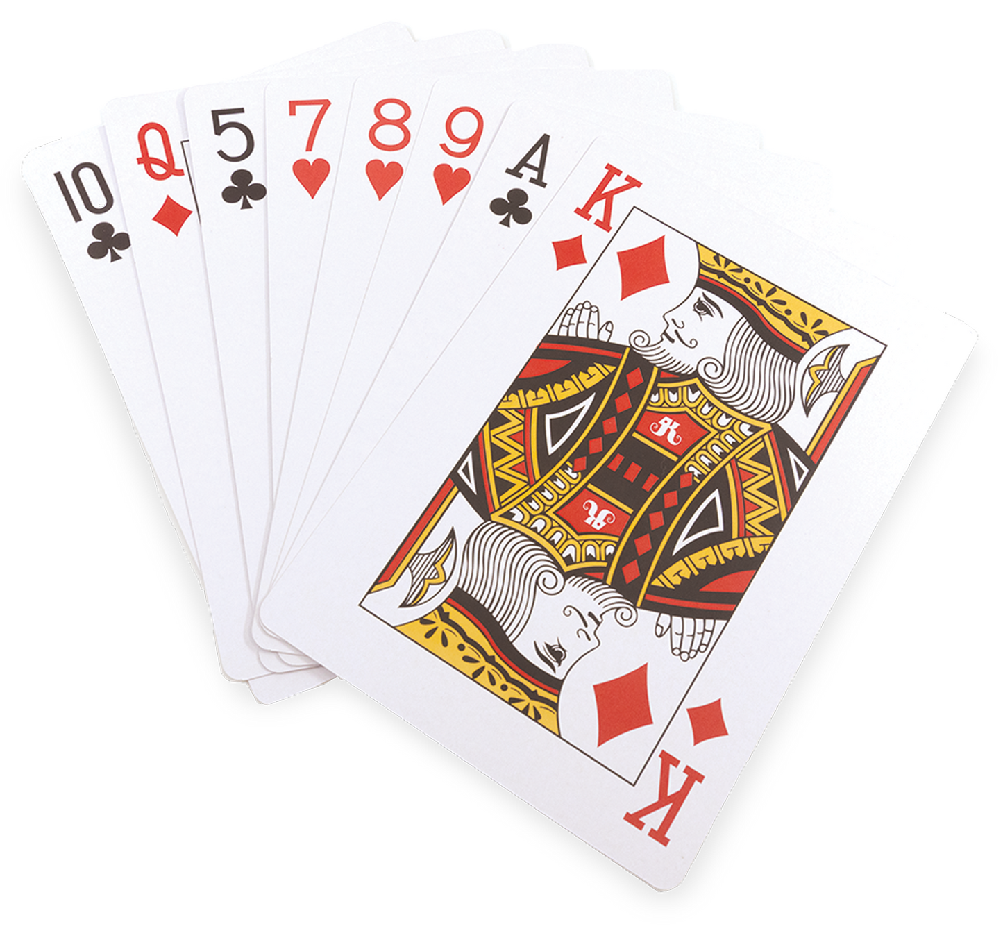 Jumbo Playing Cards – 54 Giant 4" x 6" Laminated Cards – High Quality, Durable Deck – Perfect for Game Night with Friends or Family