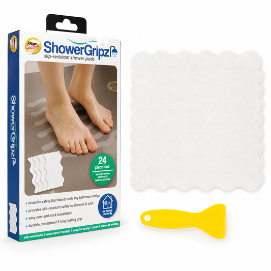 2 Cards Each - 24 Pcs Set Shower Gripz