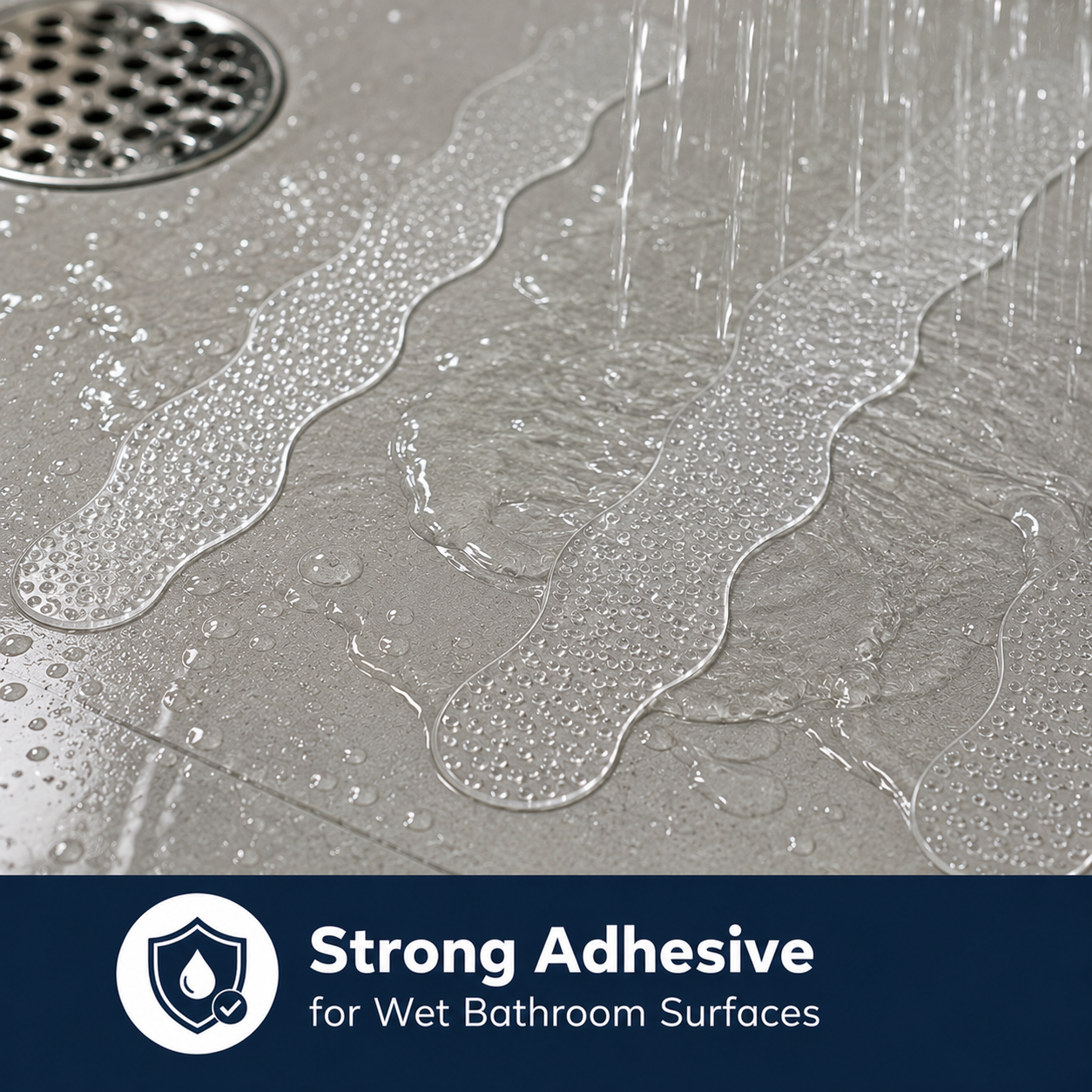 2 Cards Each - 24 Pcs Set Shower Gripz