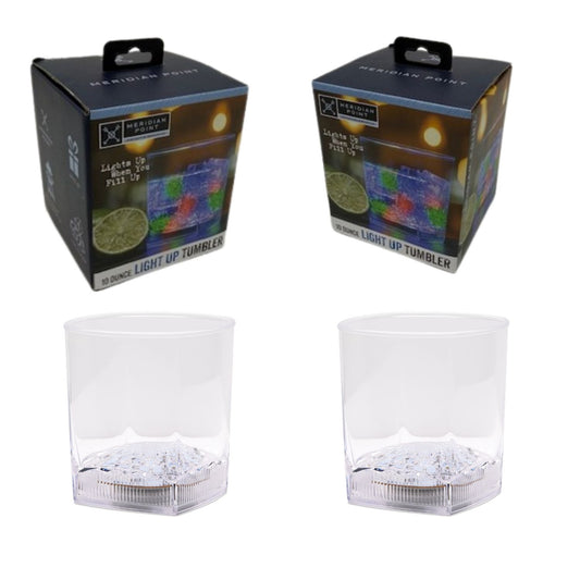 2 Pcs Set 10.0 Fl Oz. Light Up Tumbler