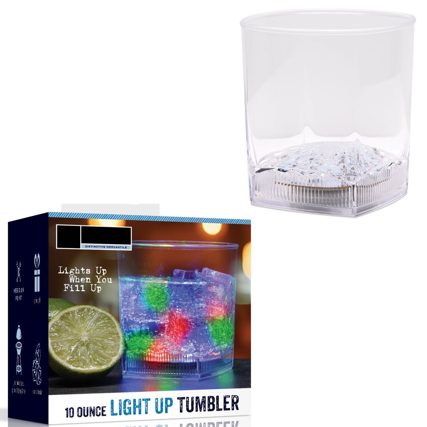 2 Pcs Set 10.0 Fl Oz. Light Up Tumbler