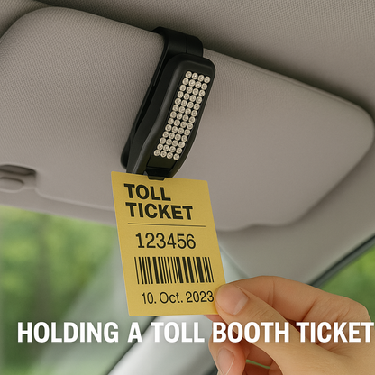 (2) Bling Visor Clip