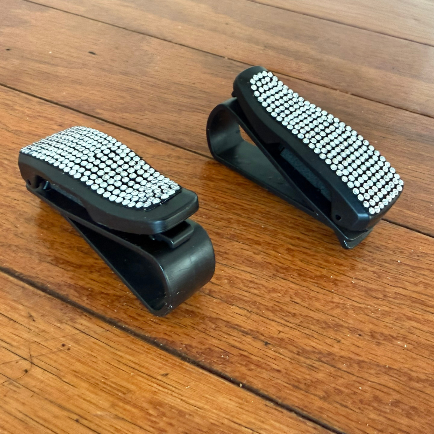 (2) Bling Visor Clip