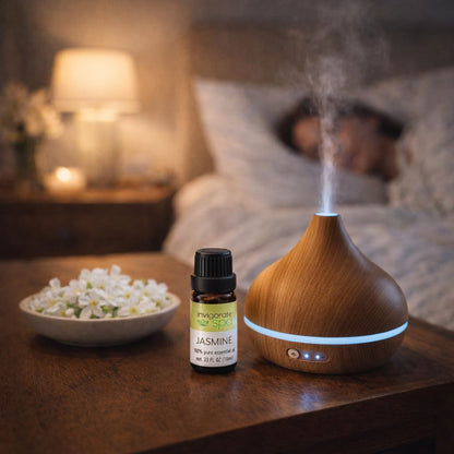 6-Pack Essential Oil Set Diffuser Oils Variety 6x10ml Home Office Aromas