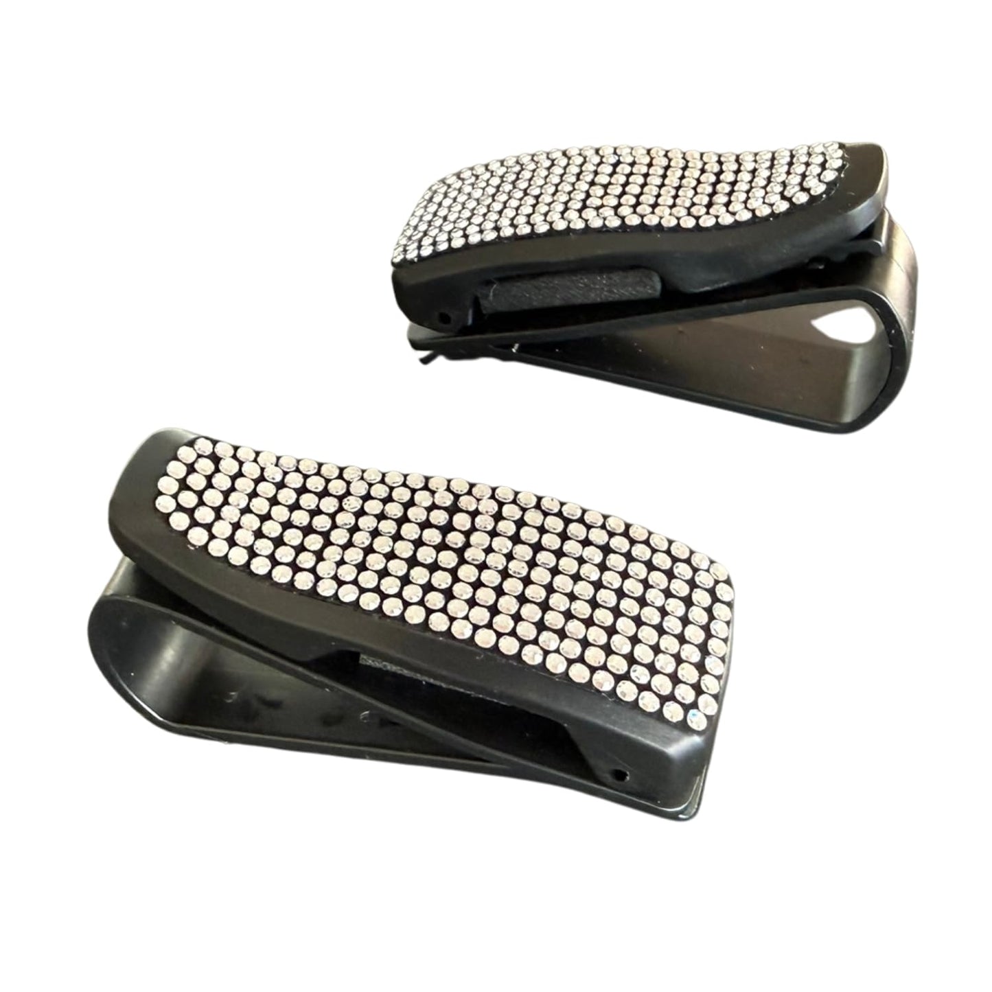 (2) Bling Visor Clip