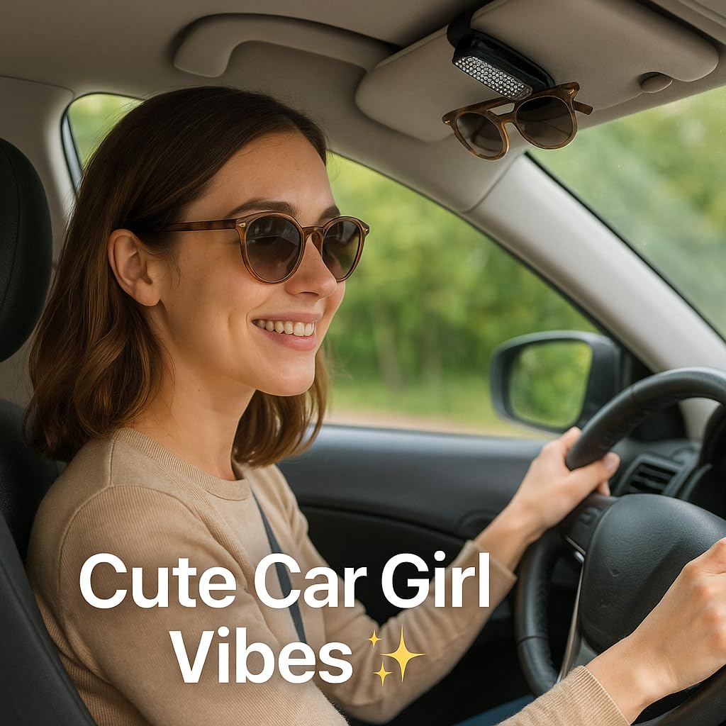 (2) Bling Visor Clip