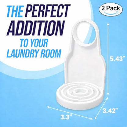 2 Pack Laundry Detergent Cup Holder Catch Tray