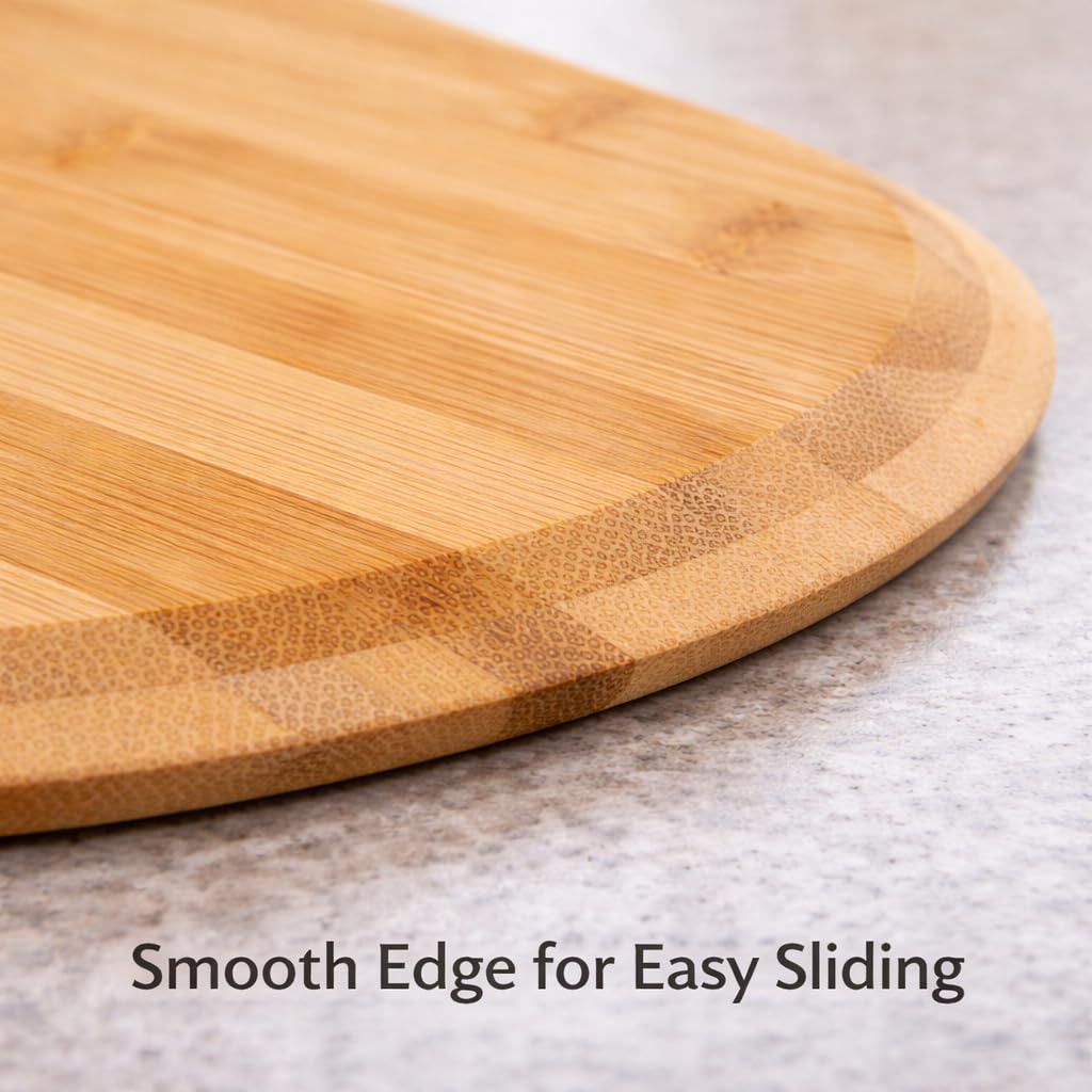 10 Inch Bamboo Wood Pizza Paddle