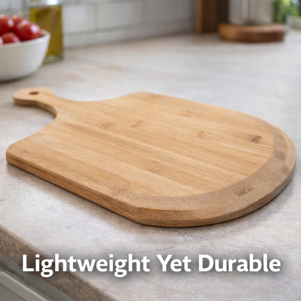 10 Inch Bamboo Wood Pizza Paddle