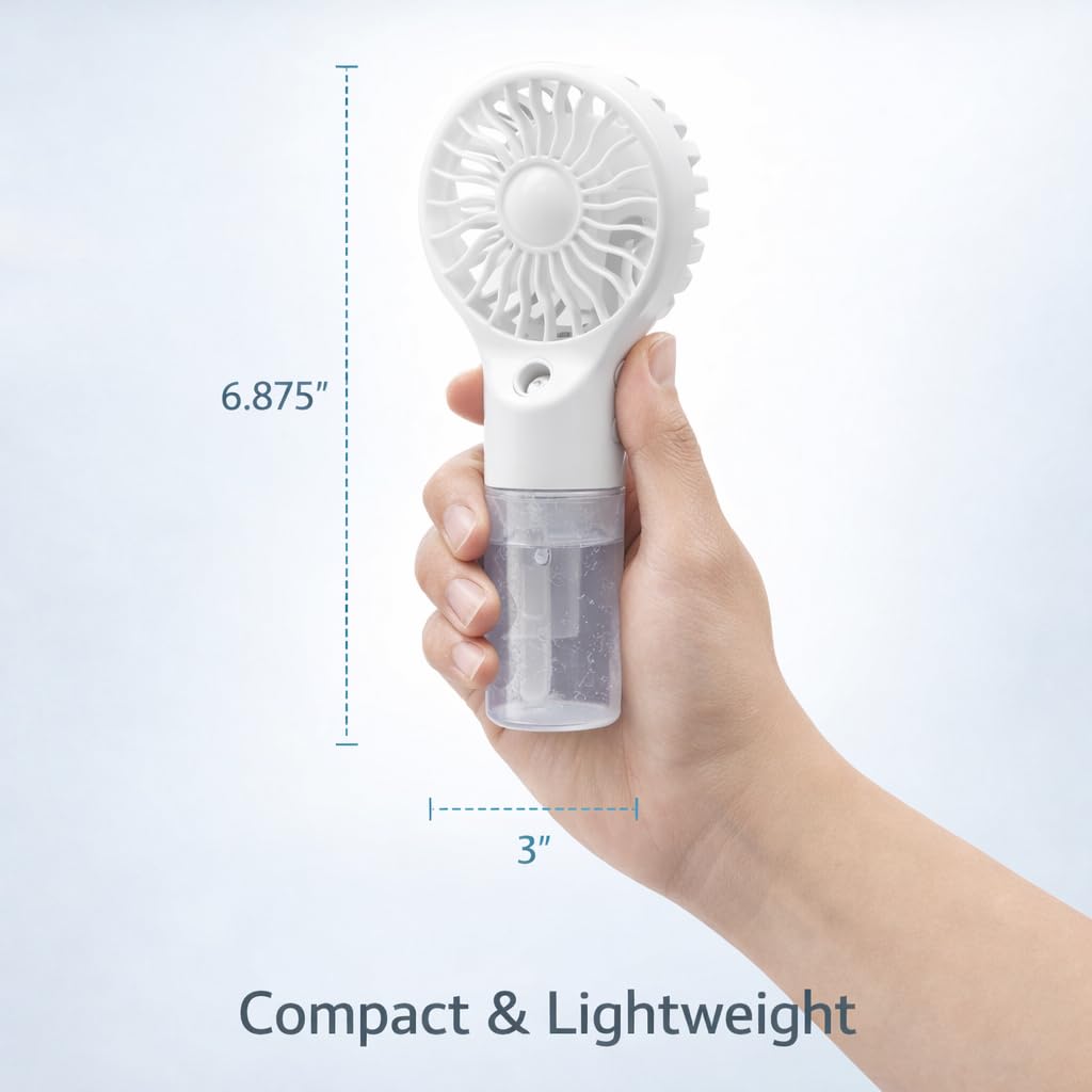 RechargeableSprayMistFan