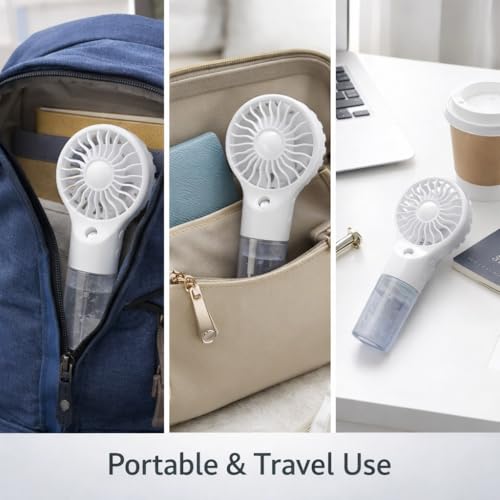 RechargeableSprayMistFan