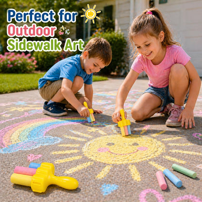 4 PIECE SIDEWALK CHALK SET