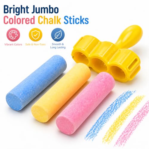 4 PIECE SIDEWALK CHALK SET