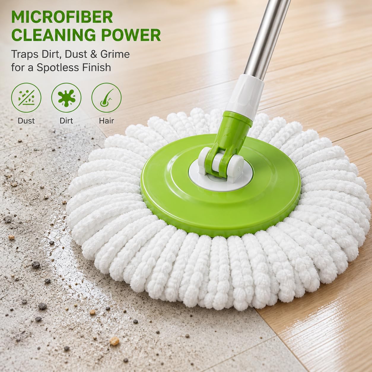 Spin Swift Spinning Mop For Hard Floors