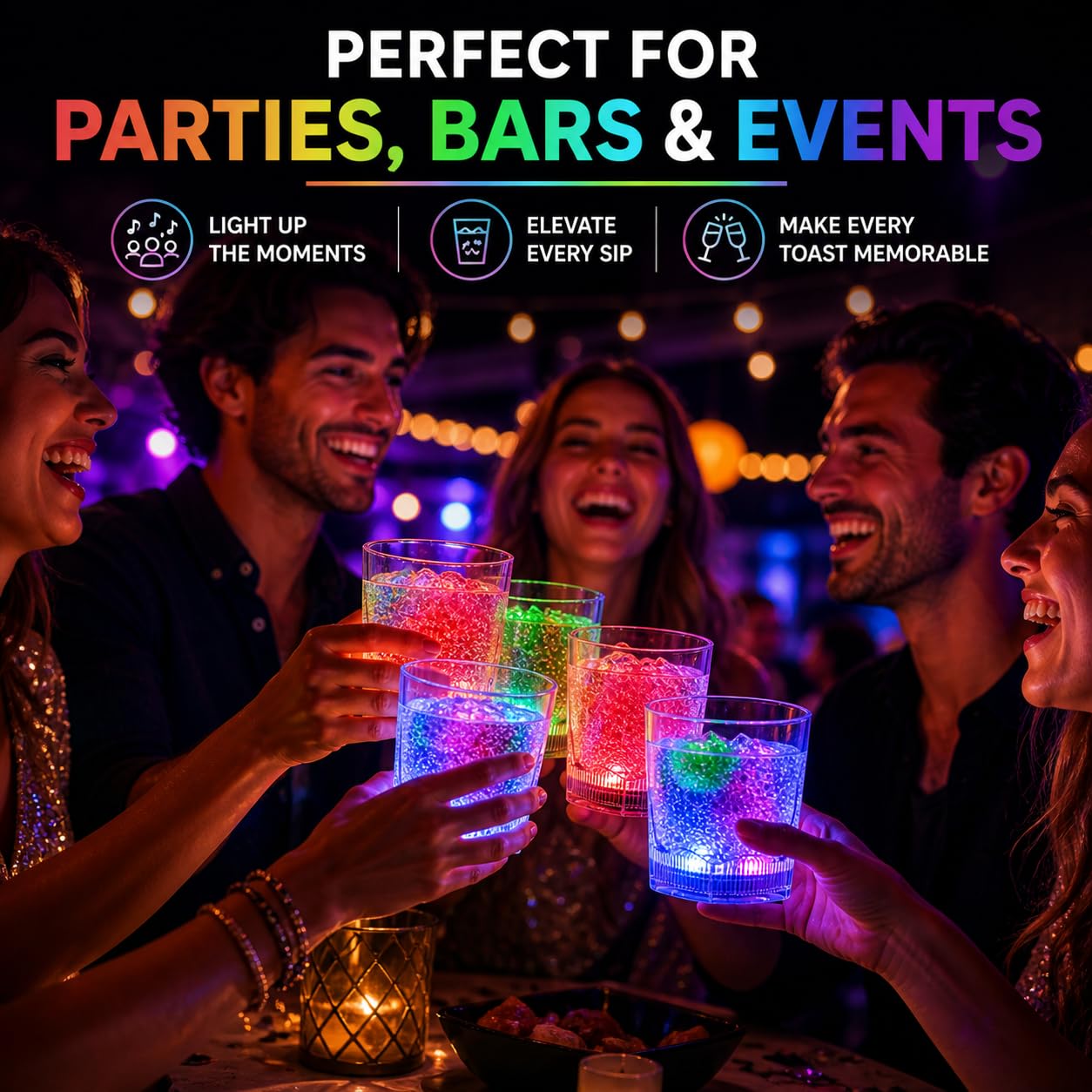 2 Pcs Set 10.0 Fl Oz. Light Up Tumbler
