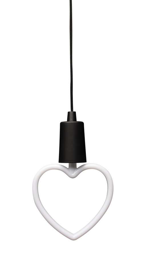 Hanging Rope Light - HEART DESIGN-Battery Powered & Heart Accent Lights