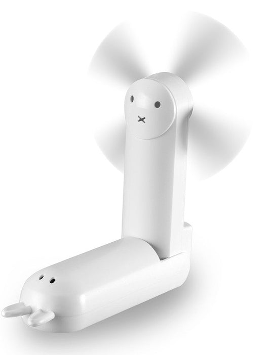 Mini Handheld Flip Fan – Portable Rechargeable Cooling with 3 Speeds