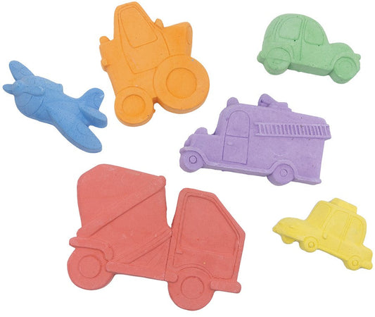 6-Piece Vehicle Chalk Set – Washable, Safe & Colorful Outdoor Fun