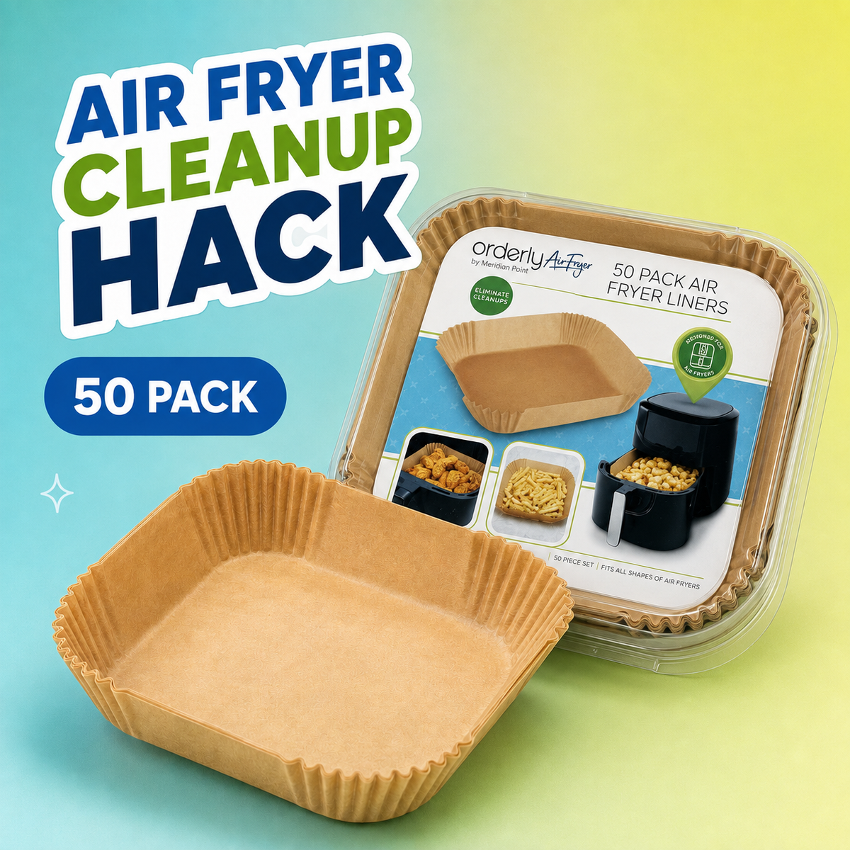 50 Pack Air Fryer Linerss