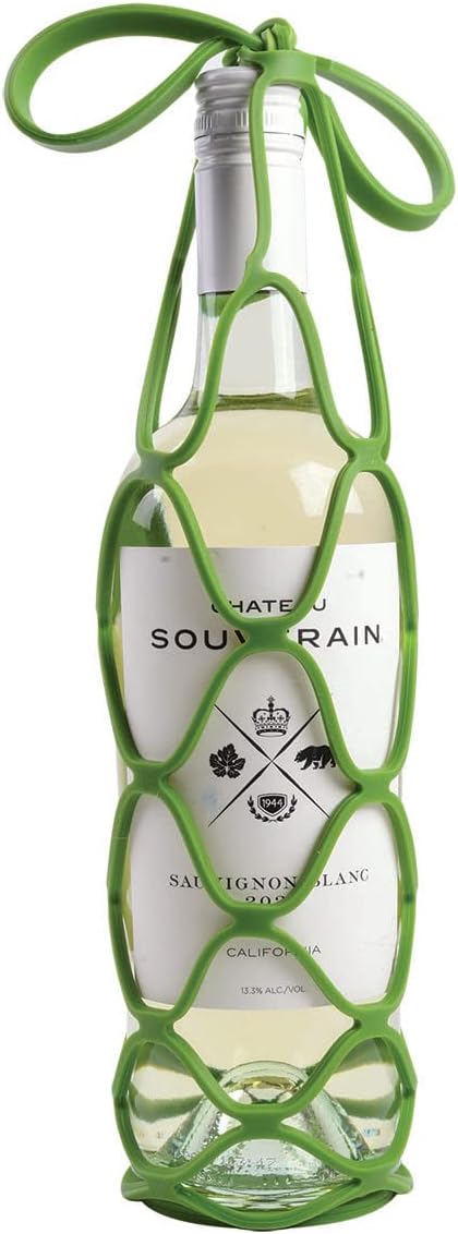 Perfect Life Ideas 2 In 1 Wine Carrier Bag And Silicone Trivet When Flat Wine Lovers Gifts For Women Multipurpose Wine Bottle Carrier Wine Gift For Wine Lover