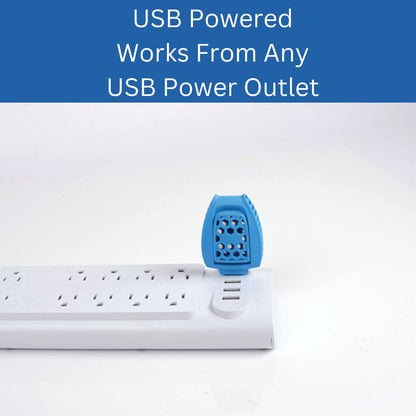 Usb Aroma Diffuser Asstd 2 Colors Astd (Light Grey And Blue)