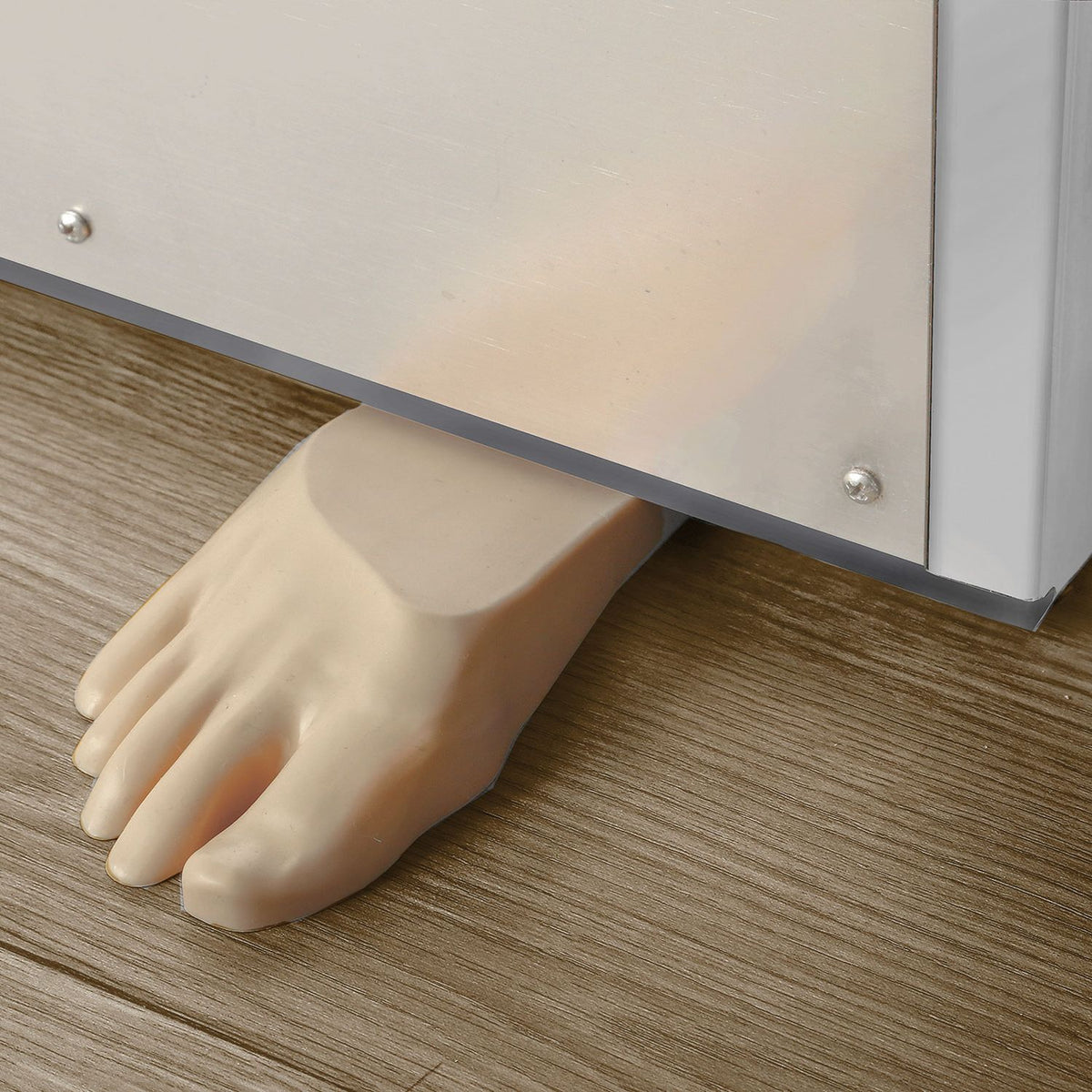 Foot Shaped Door Stop for a Playful Entryway. Funny Hilarious and Functional