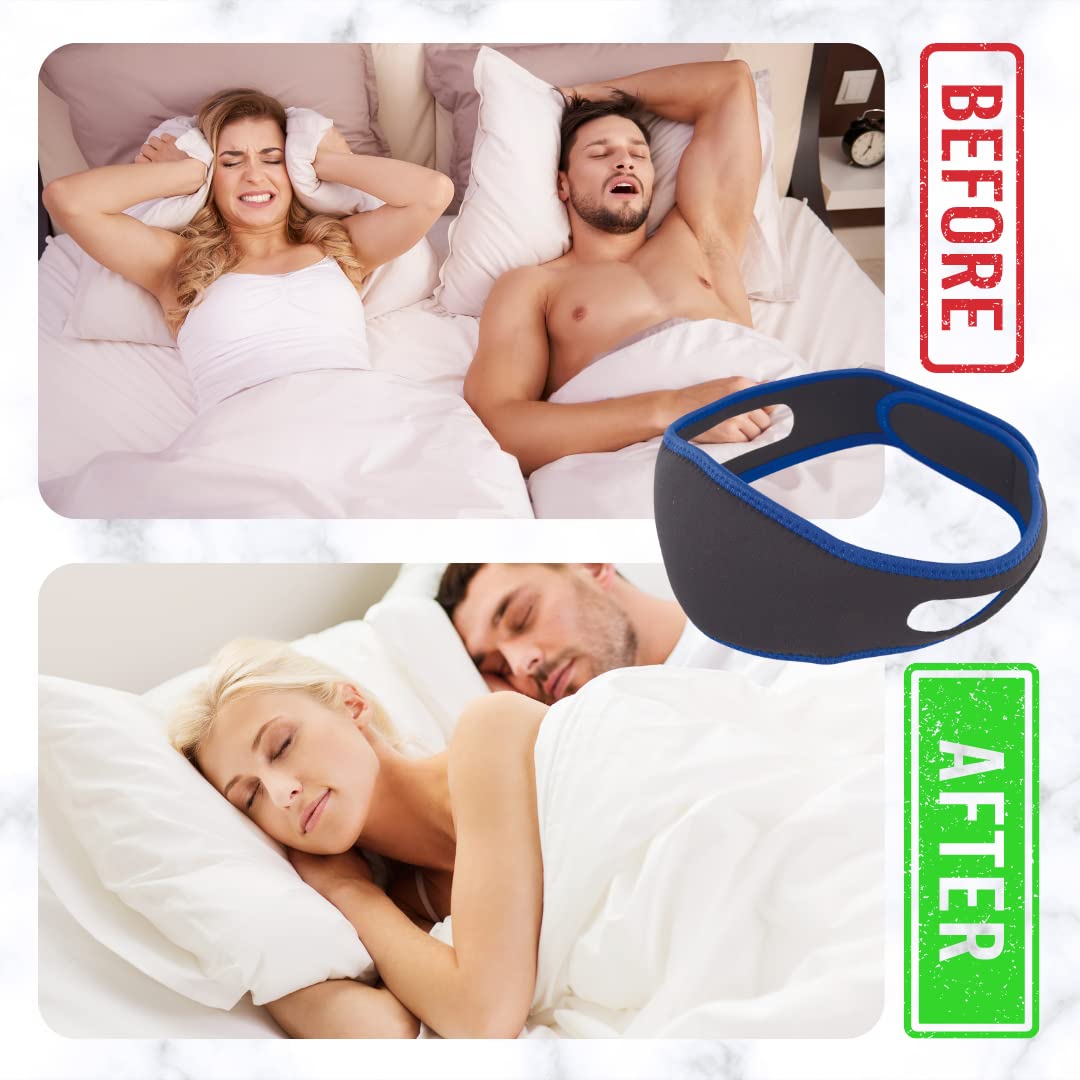 Stop Snoring Chin Strap for Cpap Users - Chin Strap for Snoring to Get The Rest You Deserve