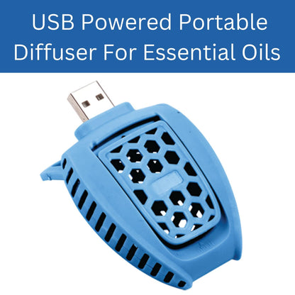 Usb Aroma Diffuser Asstd 2 Colors Astd (Light Grey And Blue)