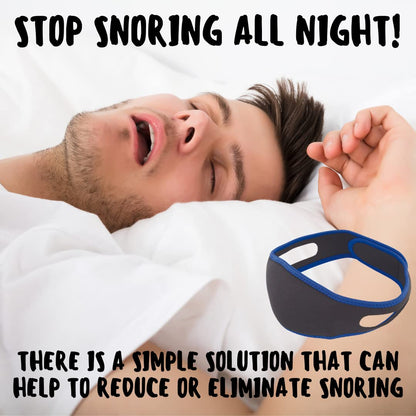 Stop Snoring Chin Strap for Cpap Users - Chin Strap for Snoring to Get The Rest You Deserve