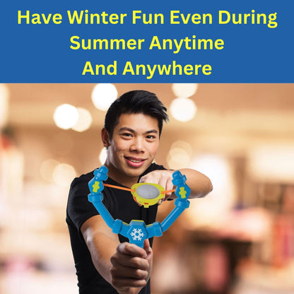 Indoor Snowball Slingshot Indoor - Sling Shot for Kids - Boy Gifts Slingshot Toy with 3 Plush Soft Fake Snow Balls