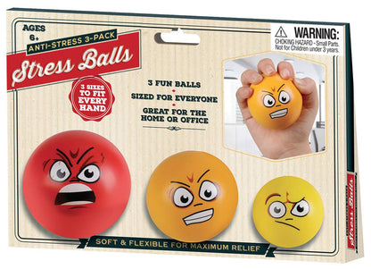 3 Pieces Pack Stress Balls for Adults Anxiety Perfect for Relaxing Your Mind Great for Office and Personal Use