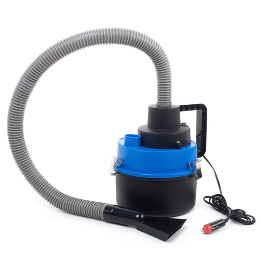 12 Volt Wet/Dry Auto Canister Vacuum Perfect for Car, Auto, Truck, Van, or Vehicle