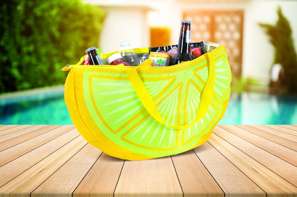 Fruit Shaped Cooler Bag Large Insulated Picnic Lunch Portable Bag Holds Beverages Water Wine And More Outdoor Travel Tote (Watermelon)