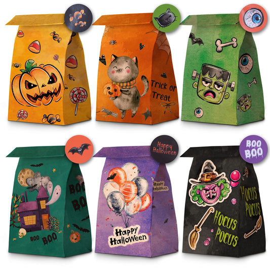 40 Pack Halloween Treat Bags