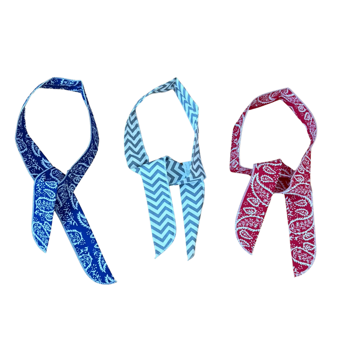 Cooling Neck Ice Pack  Wrap - 3 Piece Set Neck Coolers for Extremely Hot Weather