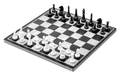 Wooden Desktop Chess Board Game
